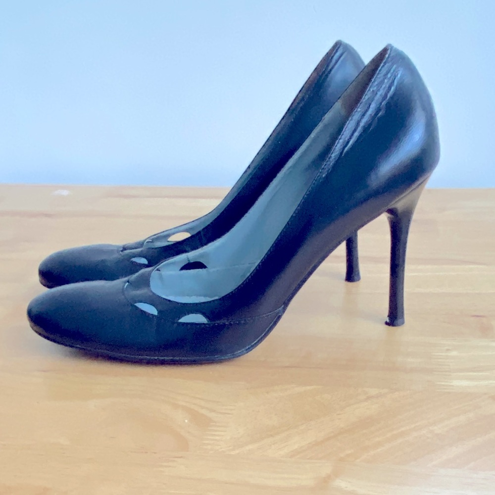 BCBG Black High Heels Size 10B